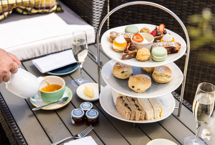Indigos Cristina Jersey afternoon tea 6