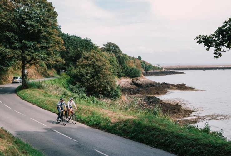 cycling in jersey