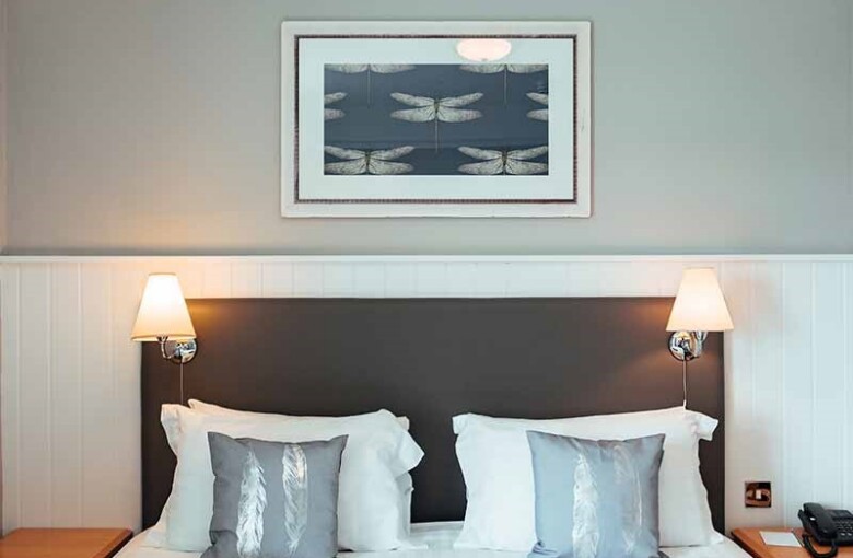 chambre standard avec vue sur l'arriere pays